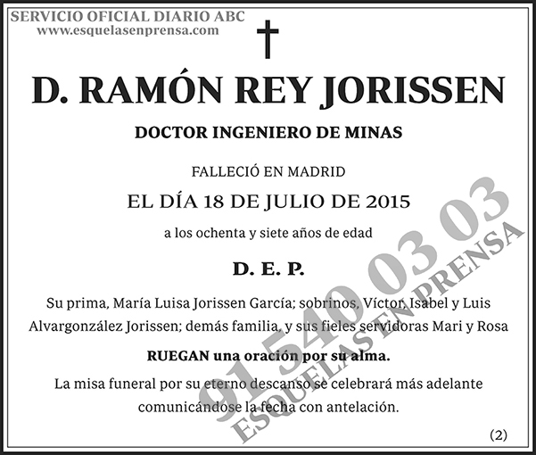 Ramón Rey Jorissen
